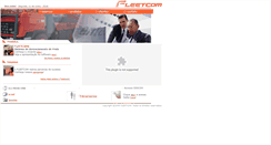 Desktop Screenshot of fleetcom.com.br