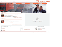 Tablet Screenshot of fleetcom.com.br